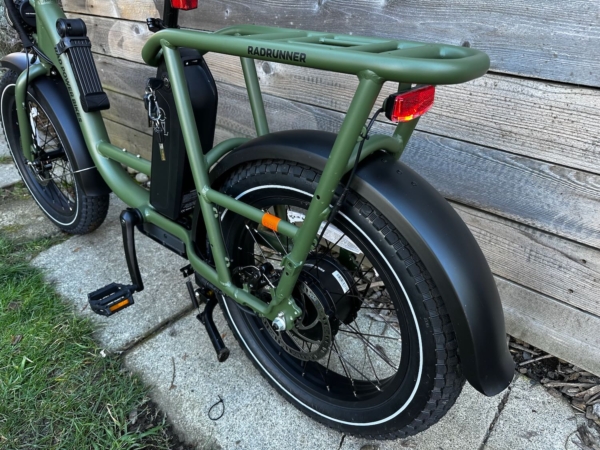 RadRunner 2 Army Green Cargo eBike Like New - Image 7