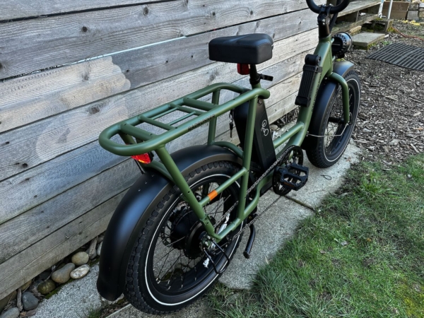 RadRunner 2 Army Green Cargo eBike Like New - Image 6